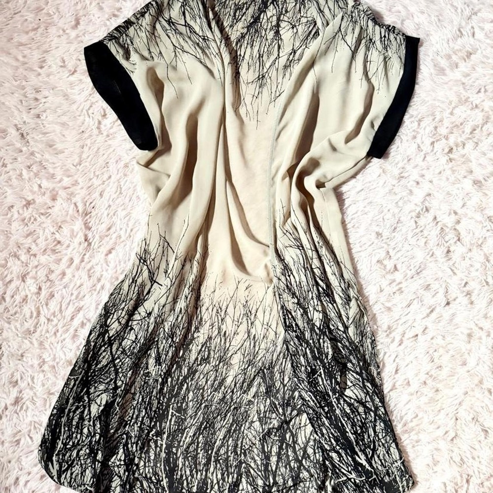 Nature Whimsical Witchy Lagenlook Flowy Sheer Tree Branch Duster Womens S Spooky